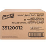 Genuine Joe 1-ply Jumbo Roll Bath Tissue - 1 Ply - 3.63