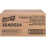 Genuine Joe 2-ply Bath Tissue Rolls - 2 Ply - 4