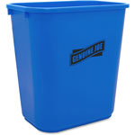 Genuine Joe Blue Recycling Wastebasket, 7.1 Gallon view 4