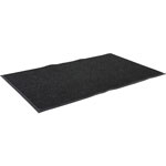 Genuine Joe Indoor/Outdoor Rubber Floor Mat, 5' x 3', Charcoal view 4