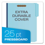 Pendaflex Earthwise by Heavy-Duty Pressboard Folders with Two Fasteners, 1/3-Cut Tabs, 2