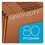 Pendaflex Heavy-Duty Expanding File, 21 Sections, 1/3-Cut Tab, Legal Size, Redrope view 2
