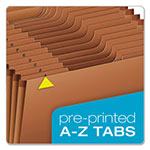 Pendaflex Heavy-Duty Expanding File, 21 Sections, 1/3-Cut Tab, Legal Size, Redrope view 3