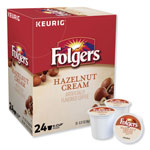 Folgers Hazelnut Cream Coffee K-Cups, 24/Box view 1