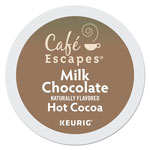 Cafe Escapes® Café Escapes Milk Chocolate Hot Cocoa K-Cups, 96/Carton orginal image