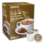 Cafe Escapes® Café Escapes Milk Chocolate Hot Cocoa K-Cups, 96/Carton view 1