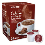 Cafe Escapes® Mocha K-Cups, 24/Box, 96/Carton view 1