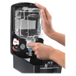Gojo LTX-12 Touch-free Foam Soap Dispenser, Automatic, 1.27 quart Capacity, Site Window, Refillable, Touch-free, Lockable, Skylight, Chrome, Black, 4/Carton view 3