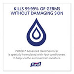 Purell Advanced Hand Sanitizer Refreshing Gel, Clean Scent, 12 oz Pump Bottle view 4