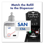 Purell CS6 Hand Sanitizer Dispenser, 1,200 mL, 5.79 x 3.93 x 15.64, Graphite view 1