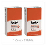 Gojo NATURAL ORANGE Pumice Hand Cleaner Refill, Citrus Scent, 5000 mL, 2/Carton view 3