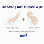 Purell Hand Sanitizer Wipes Wall Mount Dispenser, 1200/1500 Wipe Capacity, White view 3