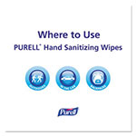 Purell Sanitizing Hand Wipes, 5 x 7, 100/Box view 3