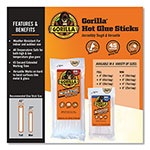 Gorilla Glue Mini Hot Glue Sticks, 0.27