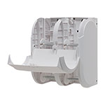 Compact® Quad Vertical Four Roll Coreless Tissue Dispenser, 12.063 x 14.438,White view 4