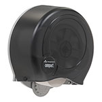 Compact® 4-Roll Rotary High Capacity Coreless Toilet Paper Dispenser, Key Lock, Smoke view 4