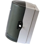 Sofpull Junior C-Pull Towel Dispenser, 7 1/10w x 6 11/16 x 10 3/4, Translucent Smoke view 3
