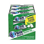 Orbit® White Sugar-Free Gum, Spearmint, 15 Pieces/Pack, 9 Packs/Box view 1