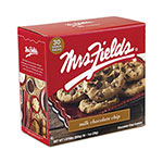 Mrs. Fields® Milk Chocolate Chip Cookies, 1 oz, Indidually Wrapped Pack, 30/Box view 1
