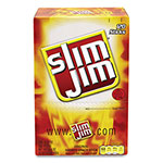Slim Jim® Beef Jerky Meat Sticks Original, 0.28 oz Stick, 120 Sticks/Box view 1