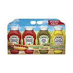 Heinz Ketchup, Mustard and Relish Picnic Pack, 2 Ketchup, Mustard, Relish, 4 Bottles/Pack view 4