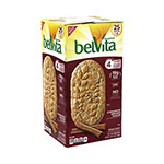 Nabisco belVita Breakfast Biscuits, Cinnamon Brown Sugar, 1.76 oz Pack, 25 Packs/Box view 1