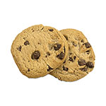 Grandma's Homestyle Chocolate Chip Cookies, 2.5 oz Pack, 2 Cookies/Pack, 60 Packs/Carton view 2