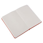 Moleskine Hard Cover Notebook, Narrow Rule, Red Cover, 5.5 x 3.5, 192 Sheets view 1