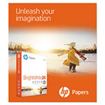 HP Brightwhite24 Paper, 97 Bright, 24lb, 8-1/2 x 11, 500 Sheets/Ream view 2