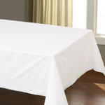 Hoffmaster Cellutex Tablecover, Tissue/Poly Lined, 54 in x 108