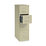 Hirsh Vertical Letter File Cabinet, 4 Letter-Size File Drawers, Putty, 15 x 26.5 x 52 view 1