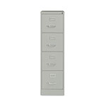 Hirsh Vertical Letter File Cabinet, 4 Letter-Size File Drawers, Light Gray, 15 x 26.5 x 52 view 2