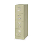 Hirsh Vertical Letter File Cabinet, 4 Letter-Size File Drawers, Putty, 15 x 22 x 52 view 1
