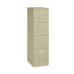 Hirsh Vertical Letter File Cabinet, 4 Letter-Size File Drawers, Putty, 15 x 22 x 52 view 2