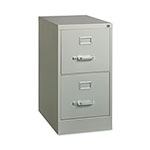 Hirsh Vertical Letter File Cabinet, 2 Letter-Size File Drawers, Light Gray, 15 x 22 x 28.37 view 3