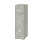 Hirsh Vertical Letter File Cabinet, 4 Letter-Size File Drawers, Light Gray, 15 x 22 x 52 view 1