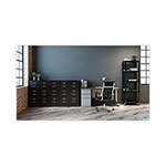 Hirsh Vertical Letter File Cabinet, 3 Letter-Size File Drawers, Black, 15 x 22 x 40.19 view 1