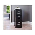 Hirsh Vertical Letter File Cabinet, 3 Letter-Size File Drawers, Black, 15 x 22 x 40.19 view 3