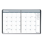 House Of Doolittle Monthly Hard Cover Planner, 11 x 8.5, Black Cover, 24-Month (Jan to Dec): 2024 to 2025 view 4