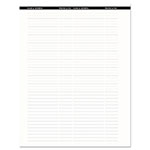 House Of Doolittle Recycled Professional Weekly Planner, 15-Minute Appts, 11 x 8.5, Black Wirebound Soft Cover, 12-Month (Jan to Dec): 2024 view 1