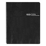 House Of Doolittle Four-Person Group Practice Daily Appointment Book, 11 x 8.5, Black Cover, 12-Month (Jan to Dec): 2024 view 1