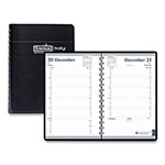 House Of Doolittle Memo Size Daily Appointment Book with 15-Minute Schedule, 8 x 5, Black Cover, 12-Month (Jan to Dec): 2023 orginal image