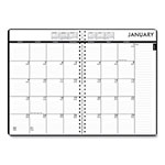 House Of Doolittle 24/7 Recycled Daily Appointment Book/Monthly Planner, 10 x 7, Black Cover, 12-Month (Jan to Dec): 2024 view 2