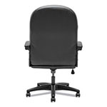 Hon Pillow-Soft 2090 Series Executive High-Back Swivel/Tilt Chair, Supports up to 250 lbs., Black Seat/Black Back, Black Base view 3