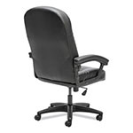 Hon Pillow-Soft 2090 Series Executive High-Back Swivel/Tilt Chair, Supports up to 250 lbs., Black Seat/Black Back, Black Base view 5
