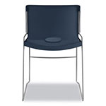 Hon Olson Stacker High Density Chair, Regatta Seat/Regatta Back, Chrome Base, 4/Carton view 5