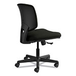 Hon Volt Series Leather Task Chair, Supports up to 250 lbs., Black Seat/Black Back, Black Base view 2
