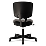 Hon Volt Series Leather Task Chair, Supports up to 250 lbs., Black Seat/Black Back, Black Base view 4