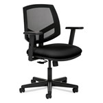 Hon Volt Series Mesh Back Task Chair with Synchro-Tilt, Supports up to 250 lbs., Black Seat/Black Back, Black Base orginal image