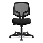Hon Volt Series Mesh Back Task Chair with Synchro-Tilt, Supports up to 250 lbs., Black Seat/Black Back, Black Base view 2